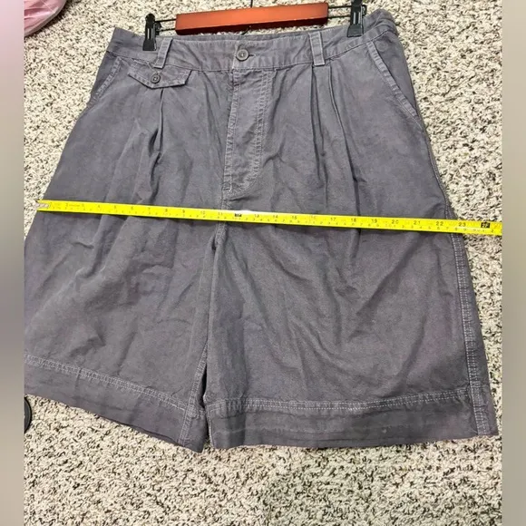 Free People Grey Cotton High Rise Shorts Size 10