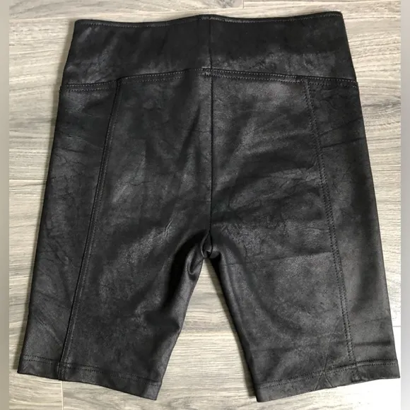 Free People Heatwave Faux Suede Biker Shorts