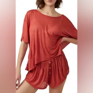 Free People Intimately Have To Have It Shorts Pajamas