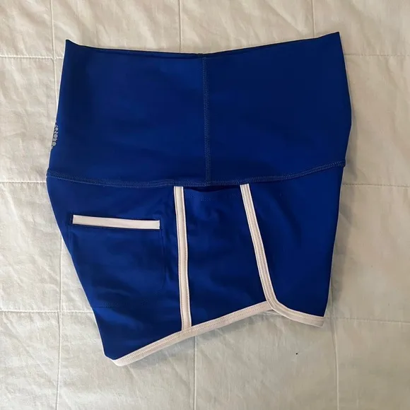 FREE PEOPLE Island Time Shorts in   Bright Blue NWOT $48