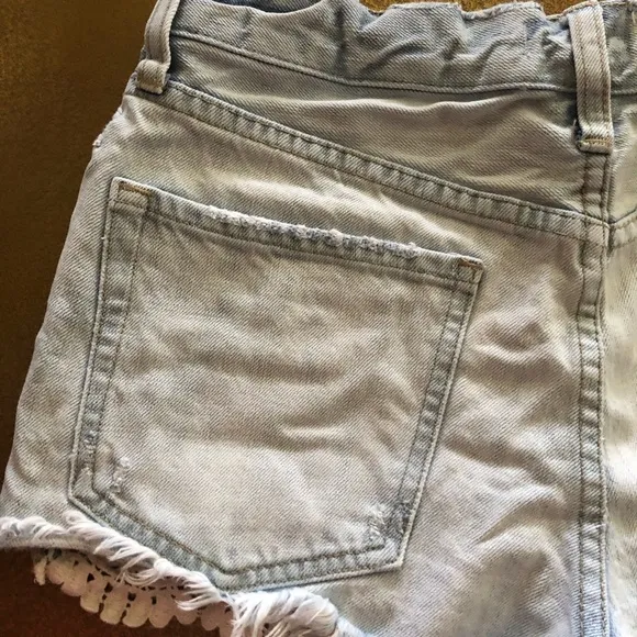 Free People Jean Shorts