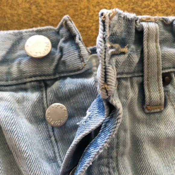 Free People Jean Shorts