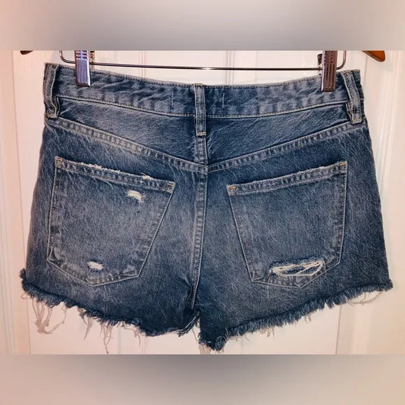 Free People Jean Shorts