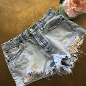 Free People Jean Shorts
