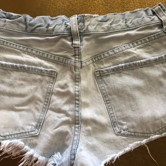Free People Jean Shorts