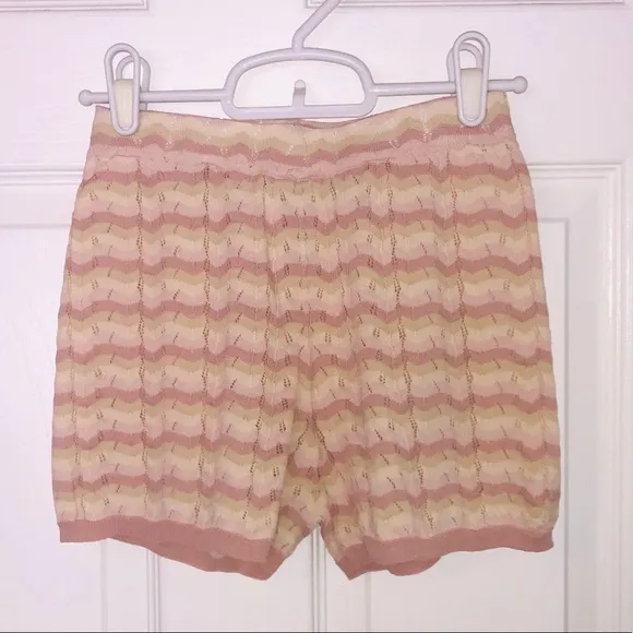 Free people knitted shorts (xs)
