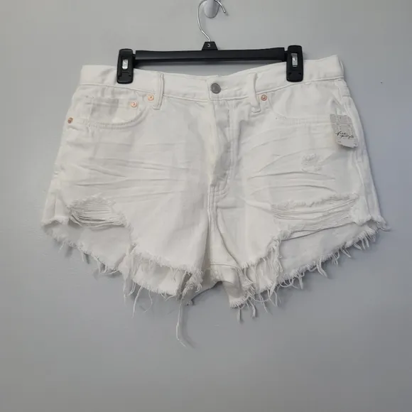 Free People Loving Good Vibrations Cut offs Shorts