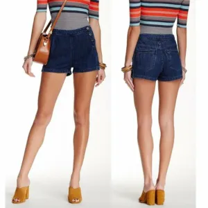 Free people lumineer sailor Jean short