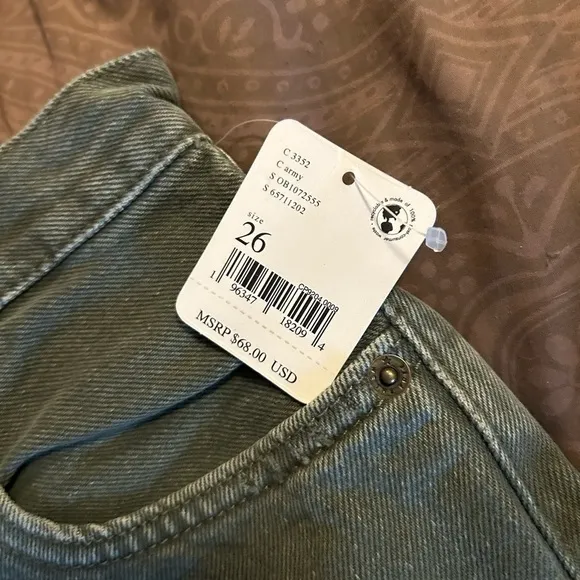 Free people makai cut off jean shorts