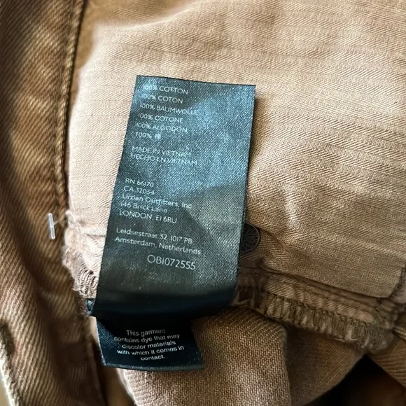 Free People Makai Cut Off Shorts in Washed Chocolate
