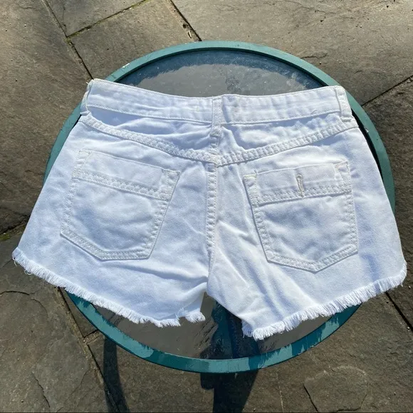 Free People Makai Ripped Cutoff Denim Shorts