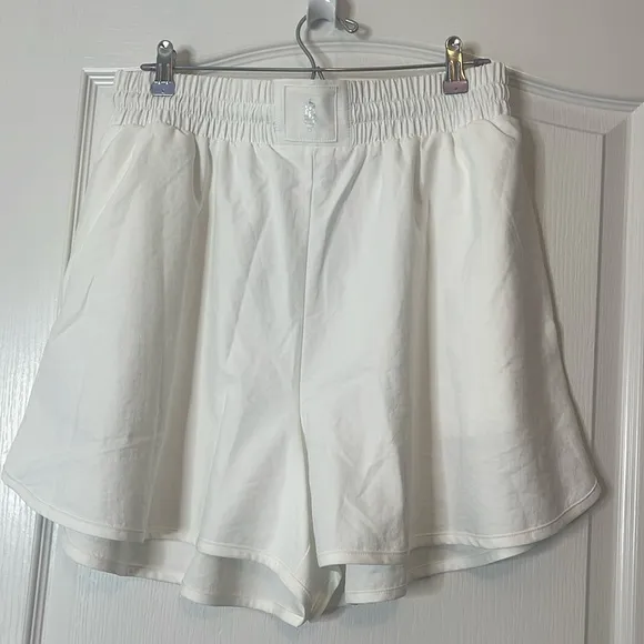 Free People Movement Athletic Gym Shorts White XL