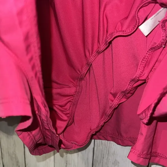 Free People Movement Get Your Flirt On Shorts Hot Pink Pockets Size Large NWOT