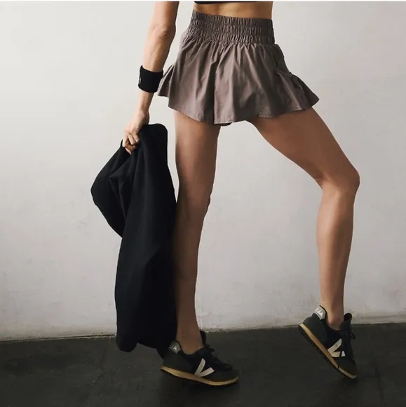 Free People Movement Get Your Flirt On Shorts Small