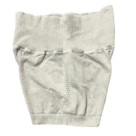 Free People Movement Good Karma Shorts M/L Ice Gray NWOT