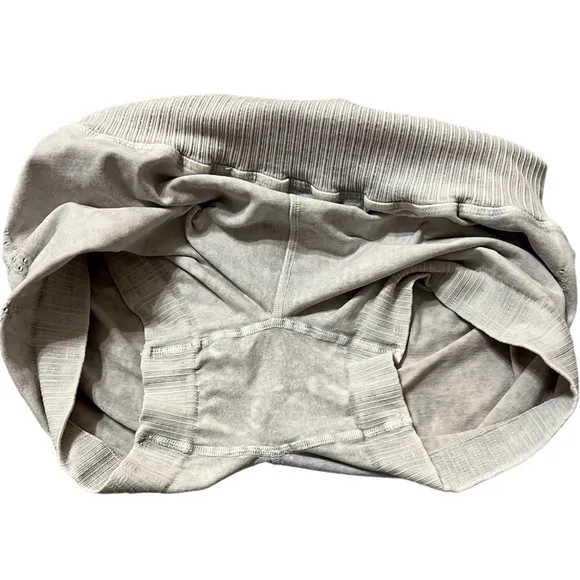 Free People Movement Good Karma Shorts M/L Ice Gray NWOT