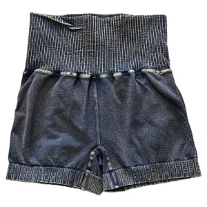 Free People Movement Good Karma Shorts XS/S Deepest Navy NWOT