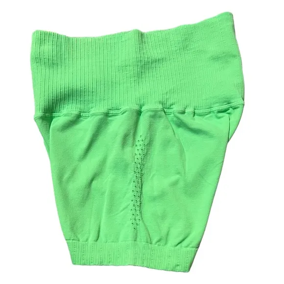 Free People Movement Good Karma Shorts XS/S Fresh Cut Green NWOT