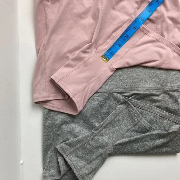 Free People Movement Hang Time Biker Shorts XS Bundle Gray Pink Workout Summer