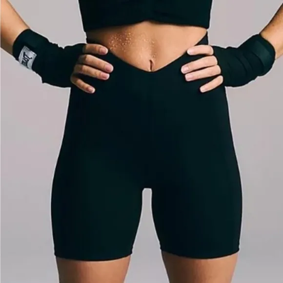 Free People Movement Line Call Biker Shorts