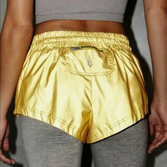 Free people Movement moonlight reflective shorts