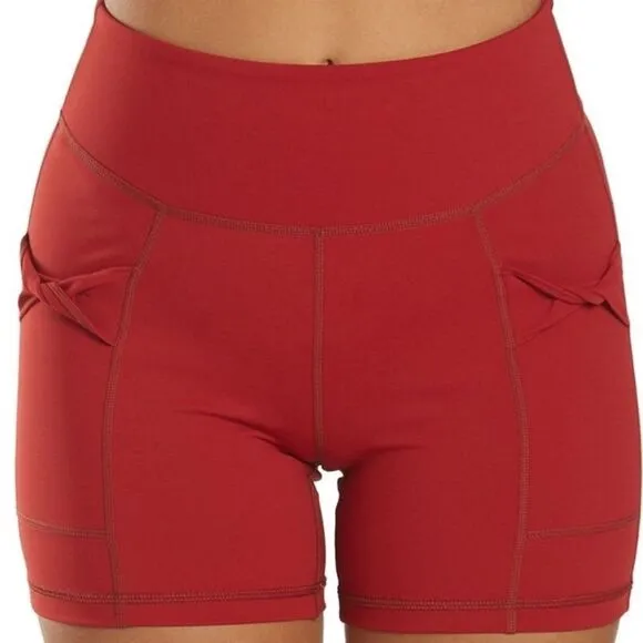 FREE People Movement Wave Rider Shorts In Red