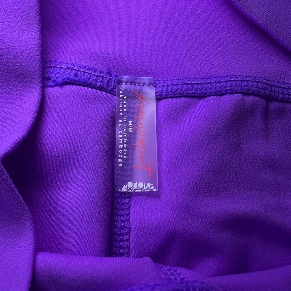 Free People Never Better Bike Shorts - Color: Super Berry