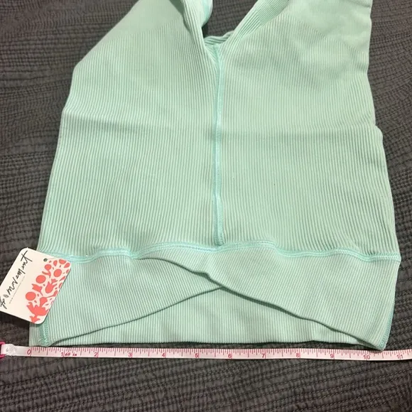 Free People || NWT || Free Throw Turquoise Mint Biker Shorts