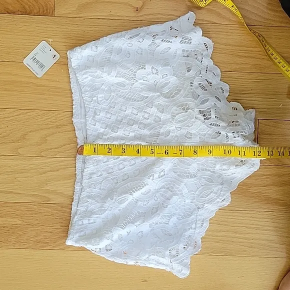 Free People One Intimately Free Adella Lace Shorts