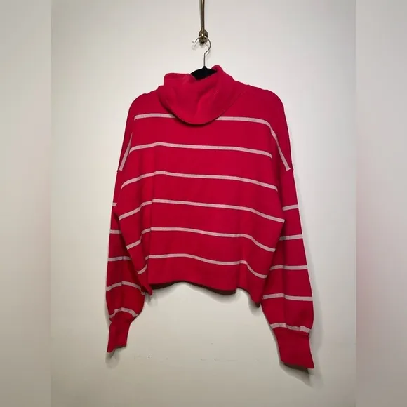 Free People Paulie Sweater in Cherry Mushroom Combo