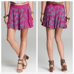 Free People Sheila High Rise Culotte Shorts