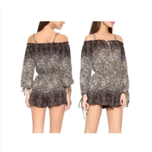 Free People So Divine Off the Shoulder Romper