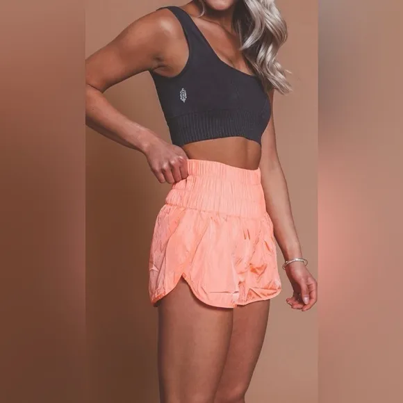 Free People The Way Home Shorts in Peaches sz: Med