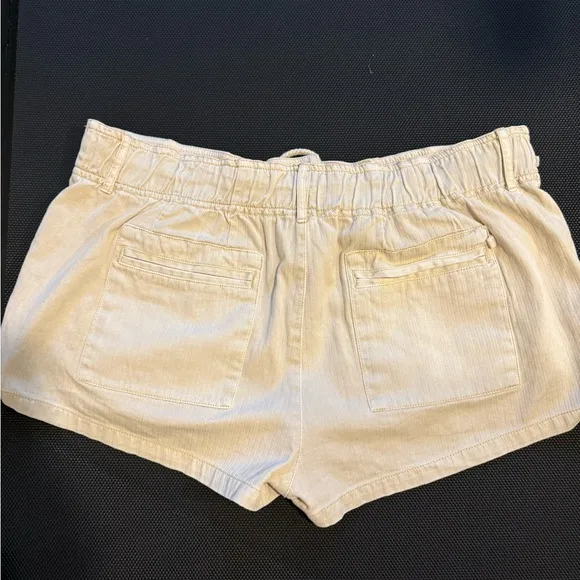 Free People Utility Cargo Shorts with Pockets and Draw Strings