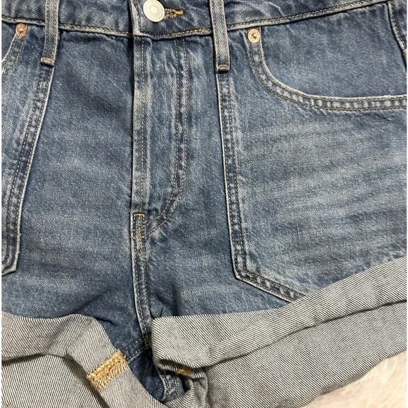 Free People We The Free Beginner’s Luck Jean Shorts