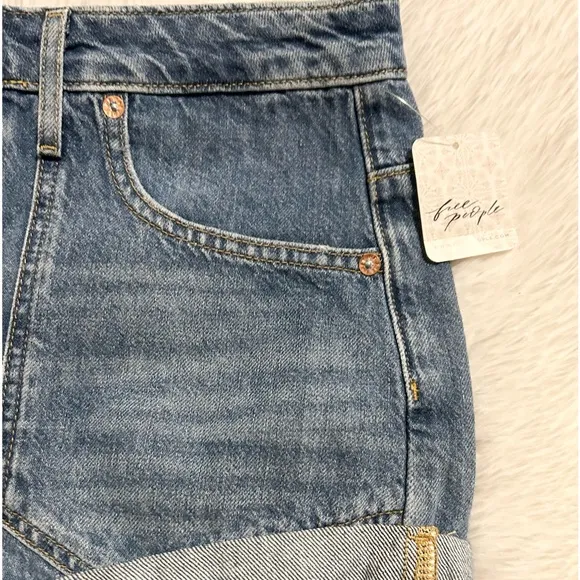 Free People We The Free Beginner’s Luck Jean Shorts