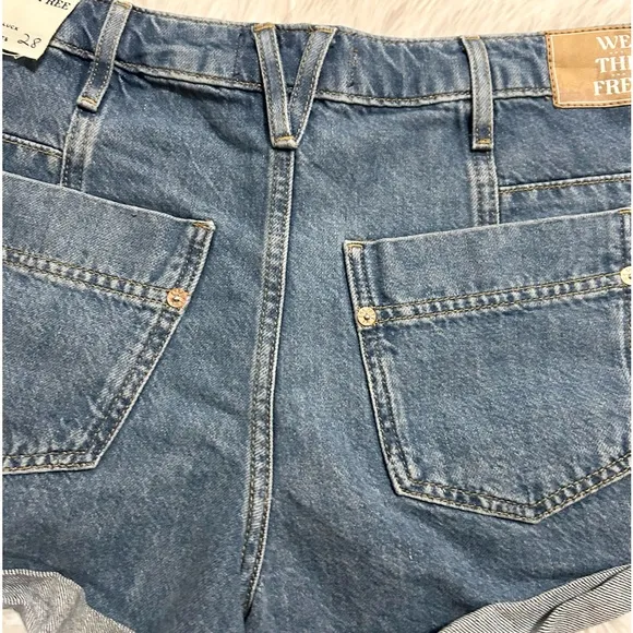 Free People We The Free Beginner’s Luck Jean Shorts