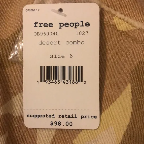 FREE PEOPLE/ We The Free shorts