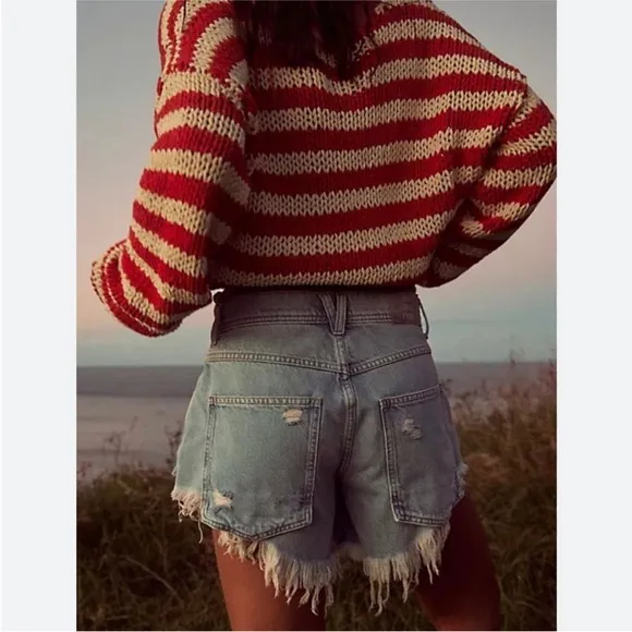 Free people Westwood Hi-Low Shorts