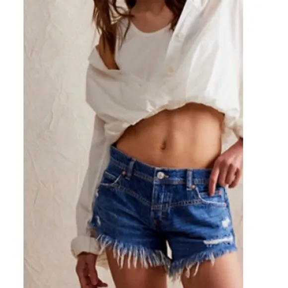 Free people Westwood Hi-Low Shorts