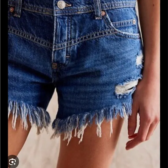 Free people Westwood Hi-Low Shorts