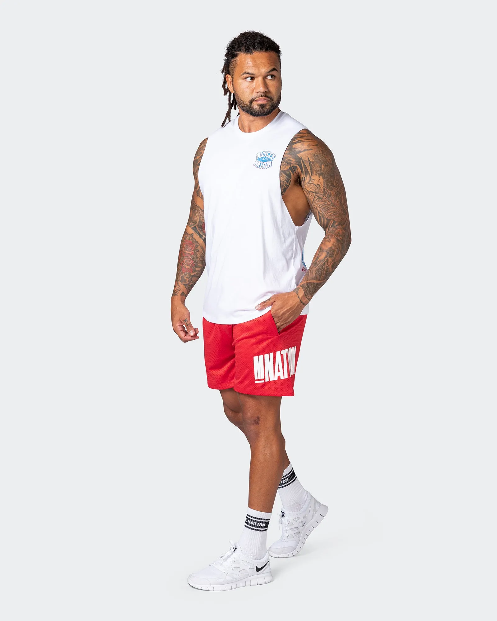 Free Throw Lifestyle Shorts - Poppy