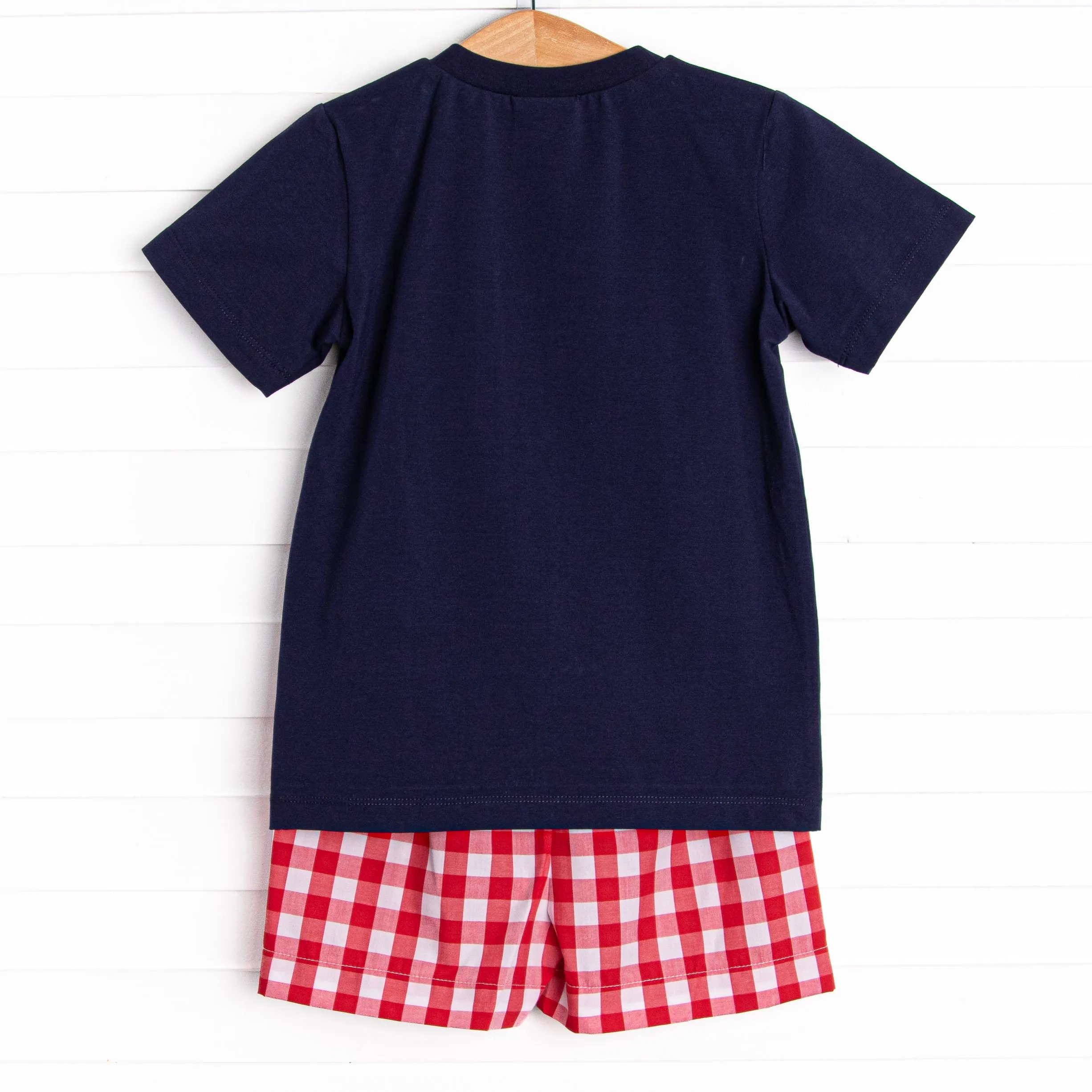 Free to Sparkle Short Set, Navy