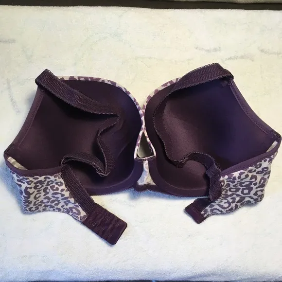 Freya Freda Deco Purple Leopard Print Set