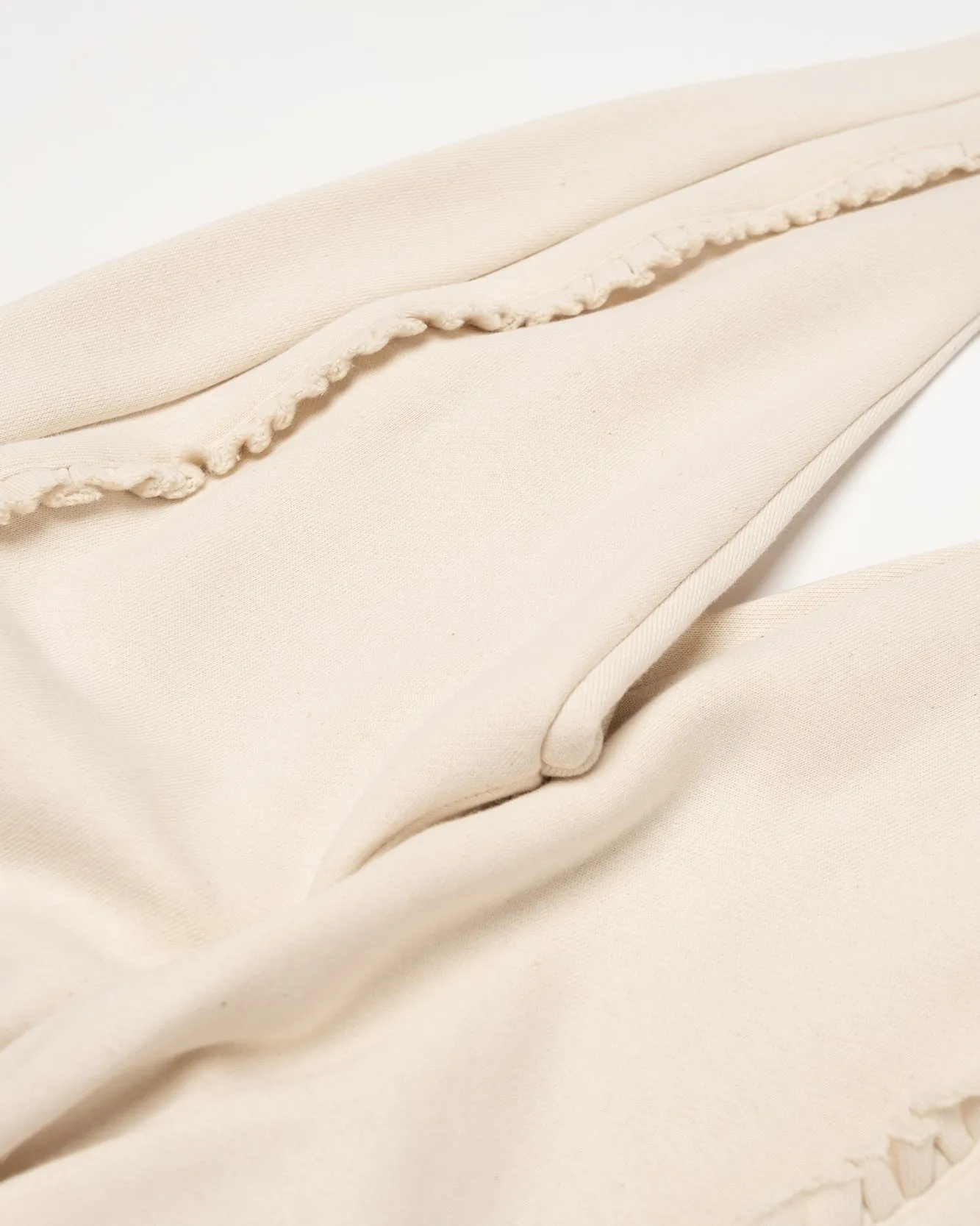Frill Trim Pegged Pants