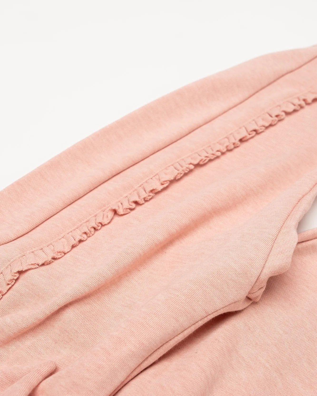 Frill Trim Pegged Pants