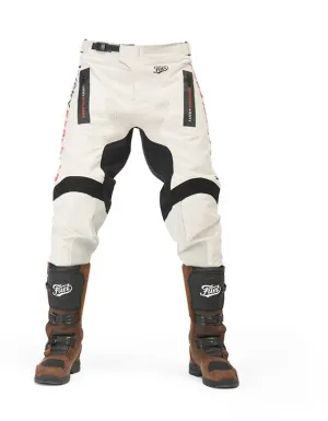FUEL Endurage Lucky Explorer Pant ~ W23-PANT-ENDURAGELUCKYE-34; White/Black/Red, Size 34 (WBR34)