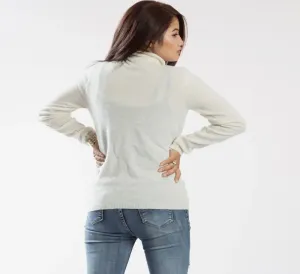 Full Sleeved Pashmina Top Turtle Neck