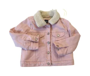 Gap Sherpa jean jacket size 4
