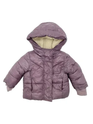 Gap Sherpa lined puffer coat - 12-18m
